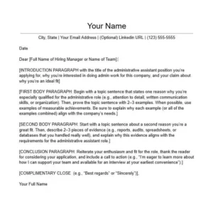 Administrative-Assistant-Cover-Letter-Template