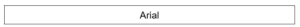 Arial typeface