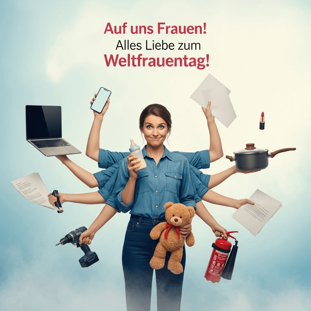 Auf uns Frauen Funny