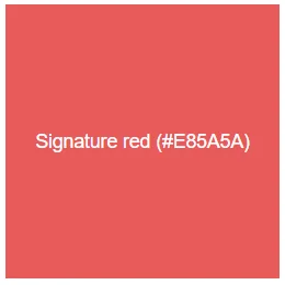 Color wheel signature color