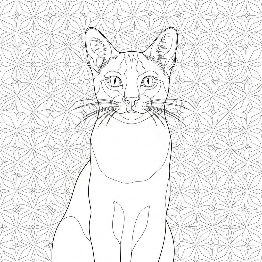 Katzen-Ausmalbild-18