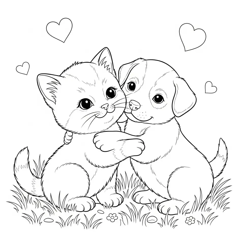 Katzen-Ausmalbild-22