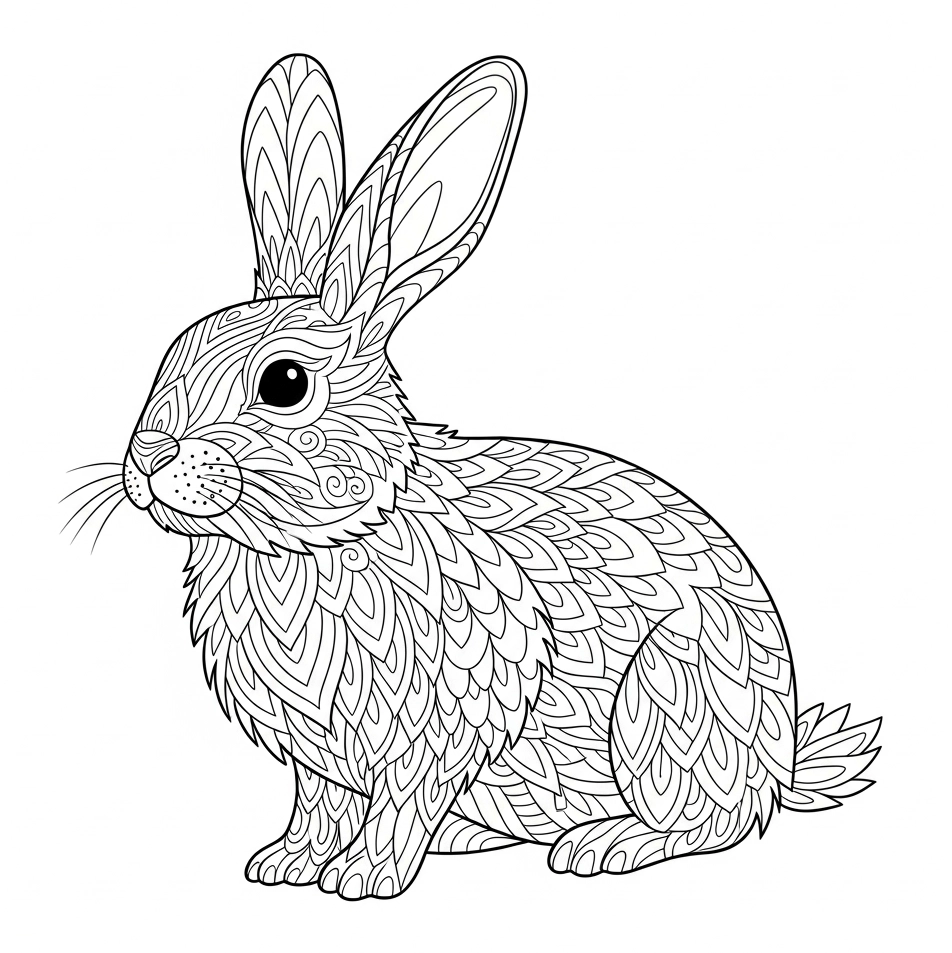 Ausmalbild Ostern