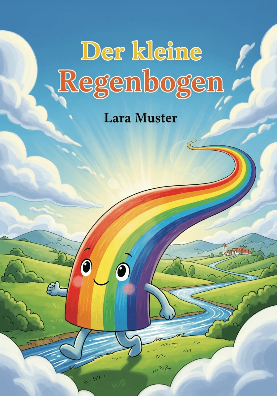 Buchcover Kinderbuch Beispiel