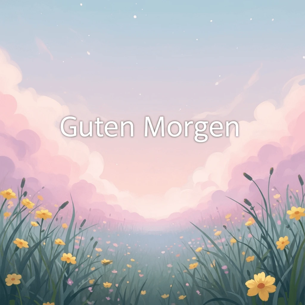 Guten-Morgen-Gruß für Freunde